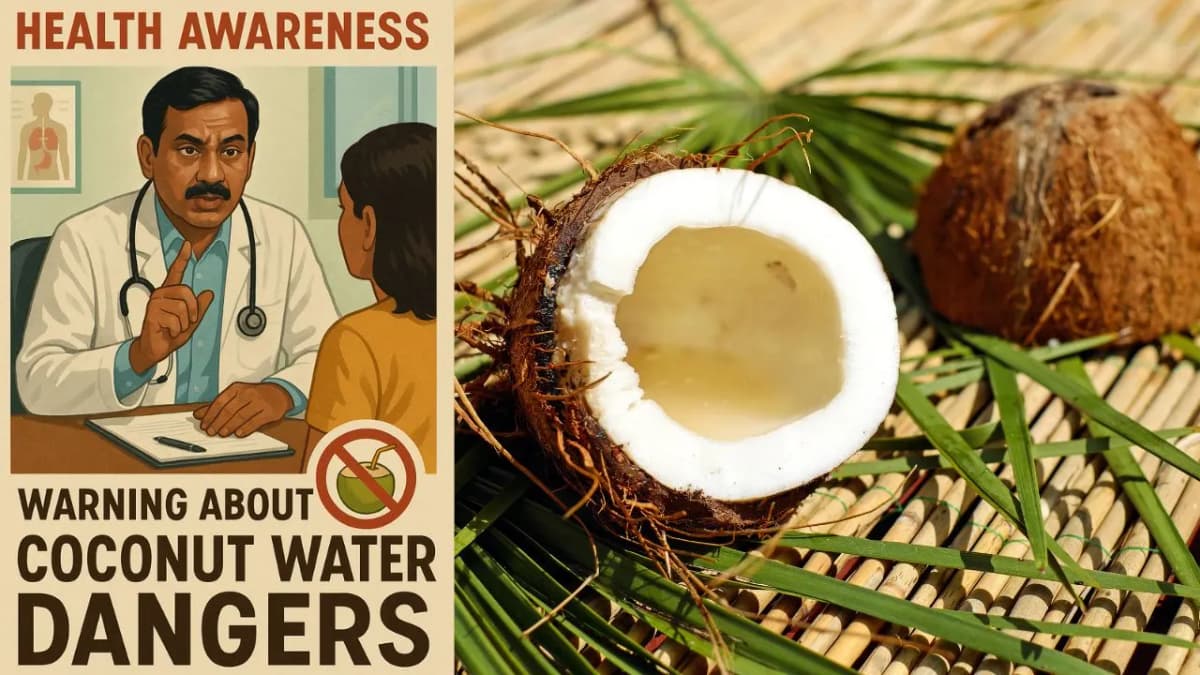 नारियल पानी से बढ़ सकता है जिंदगी खोने का खतरा: इन 5 बीमारियों में भूलकर भी न पिएं