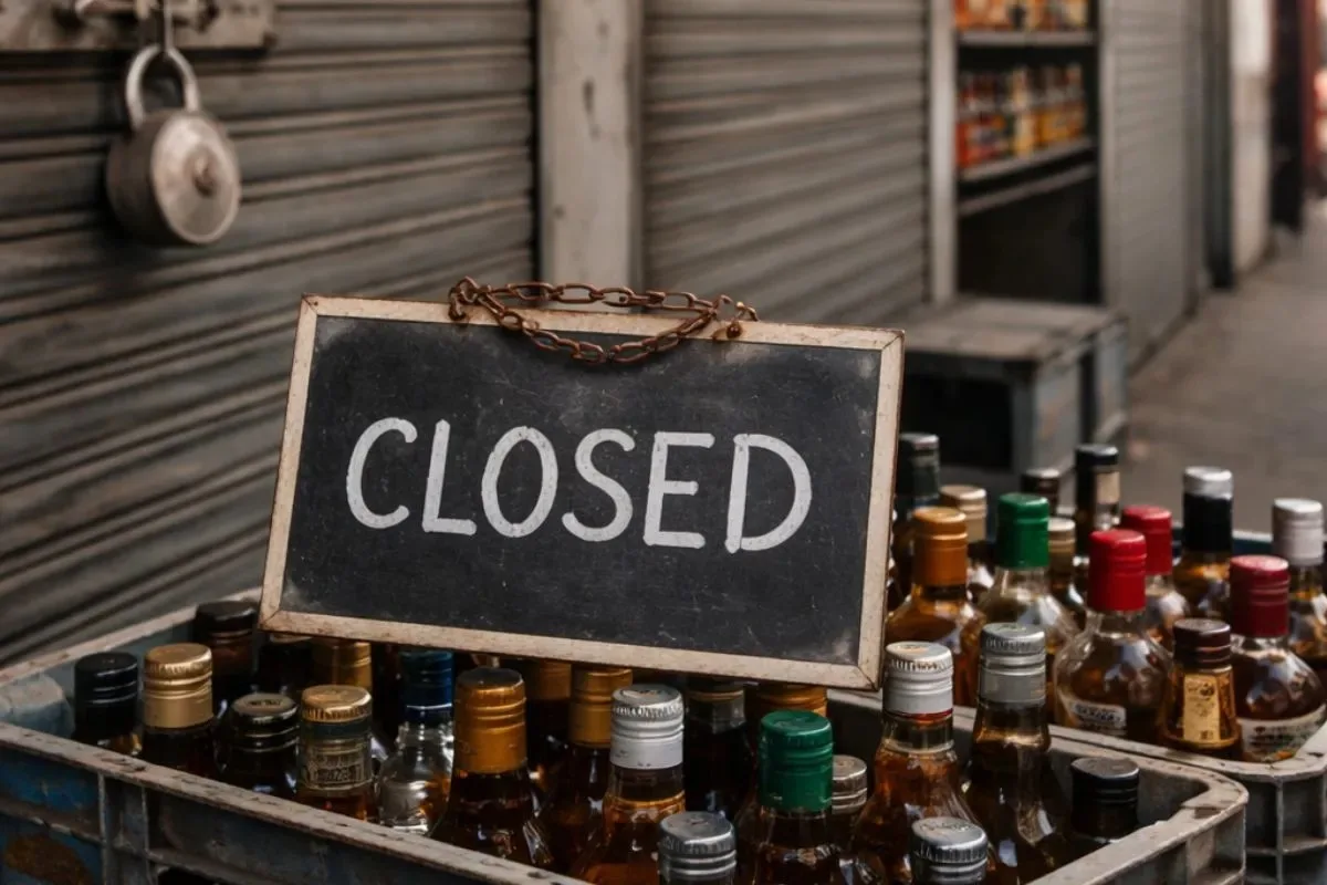 जोधपुर खबर, शराब विक्रेता हड़ताल, पुलिस सख्ती, शराब दुकान बंद, जोधपुर न्यूज 