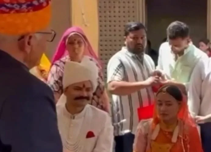 केके बिश्नोई ,अंशिका वर्मा ,IPS शादी ,1 रुपए शगुन 