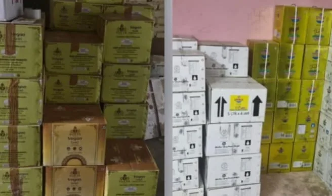 मंडोर मंडी छापा, जोधपुर न्यूज, मिलावटी घी, खाद्य सुरक्षा विभाग, घी जब्ती, फूड इंस्पेक्शन, मिलावटखोरी, राजस्थान खबर, CMHO कार्रवाई, फूड सैंपल जांच