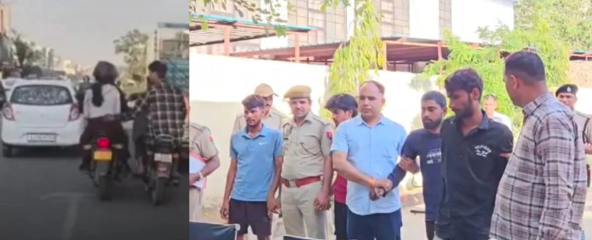 जयपुर छेड़छाड़ केस , सुरक्षा ,वायरल वीडियो जयपुर ,बाइक सवार युवक 