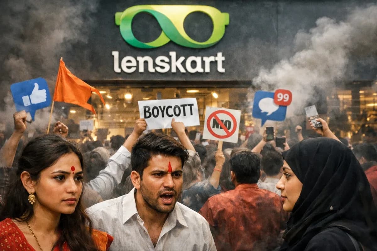 लेंसकार्ट, लेंसकार्ट का बहिष्कार, ड्रेस कोड विवाद