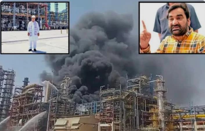 पचपदरा रिफाइनरी आग ,बालोतरा न्यूज ,हाइड्रोकार्बन रिसाव ,CDU/VDU यूनिट ,पीएम मोदी दौरा स्थगित ,राजस्थान औद्योगिक सुरक्षा ,रिफाइनरी हादसा ,तकनीकी खराबी