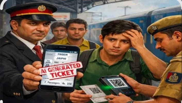 AI फ्रॉड, ट्रेन टिकट धोखाधड़ी, जोधपुर न्यूज, रेलवे फर्जीवाड़ा, डिजिटल स्कैम, TTE जांच