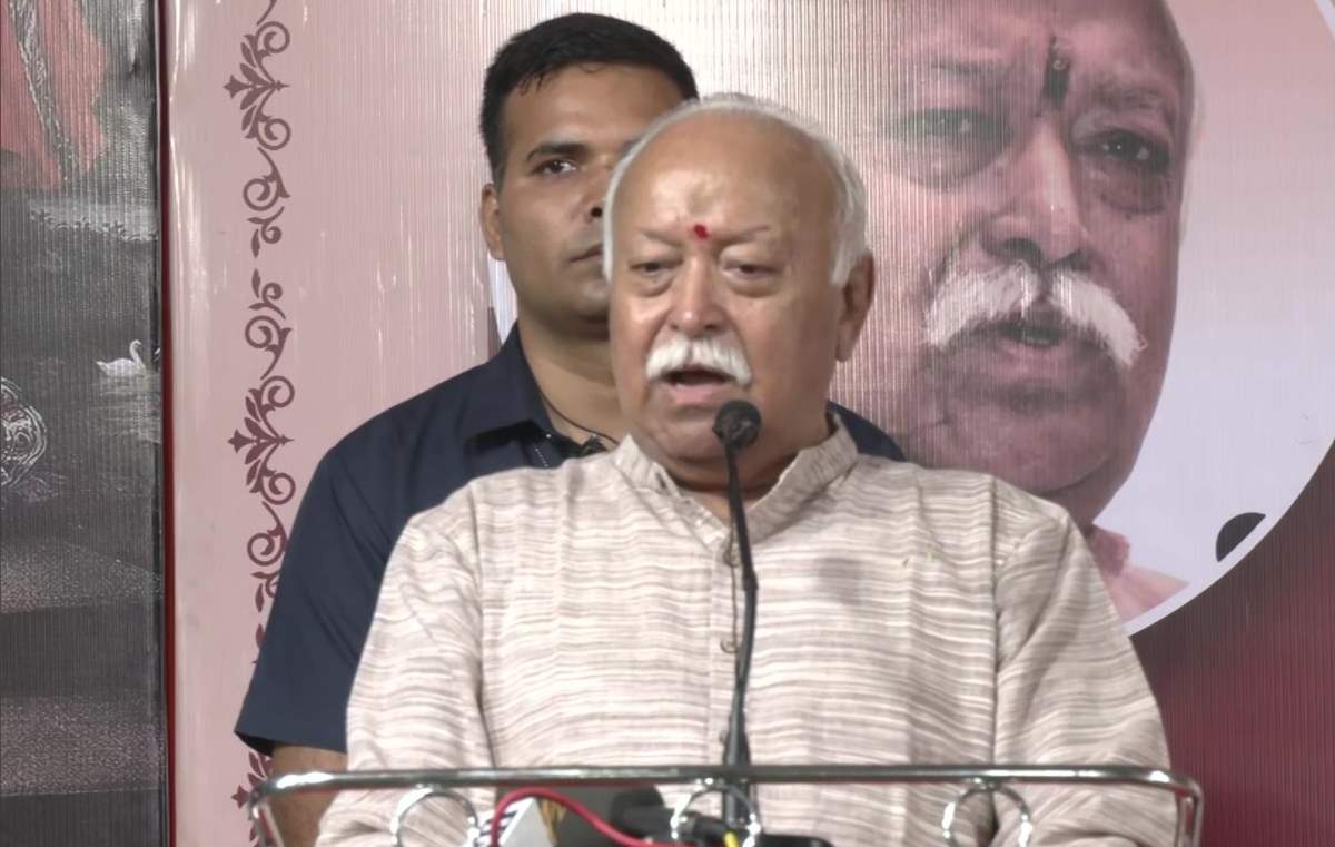 RSS चीफ मोहन भागवत ने कहा, भारत ने कभी इजराइल-हमास जैसा युद्ध नहीं देखा, देश में सब सुरक्षित
