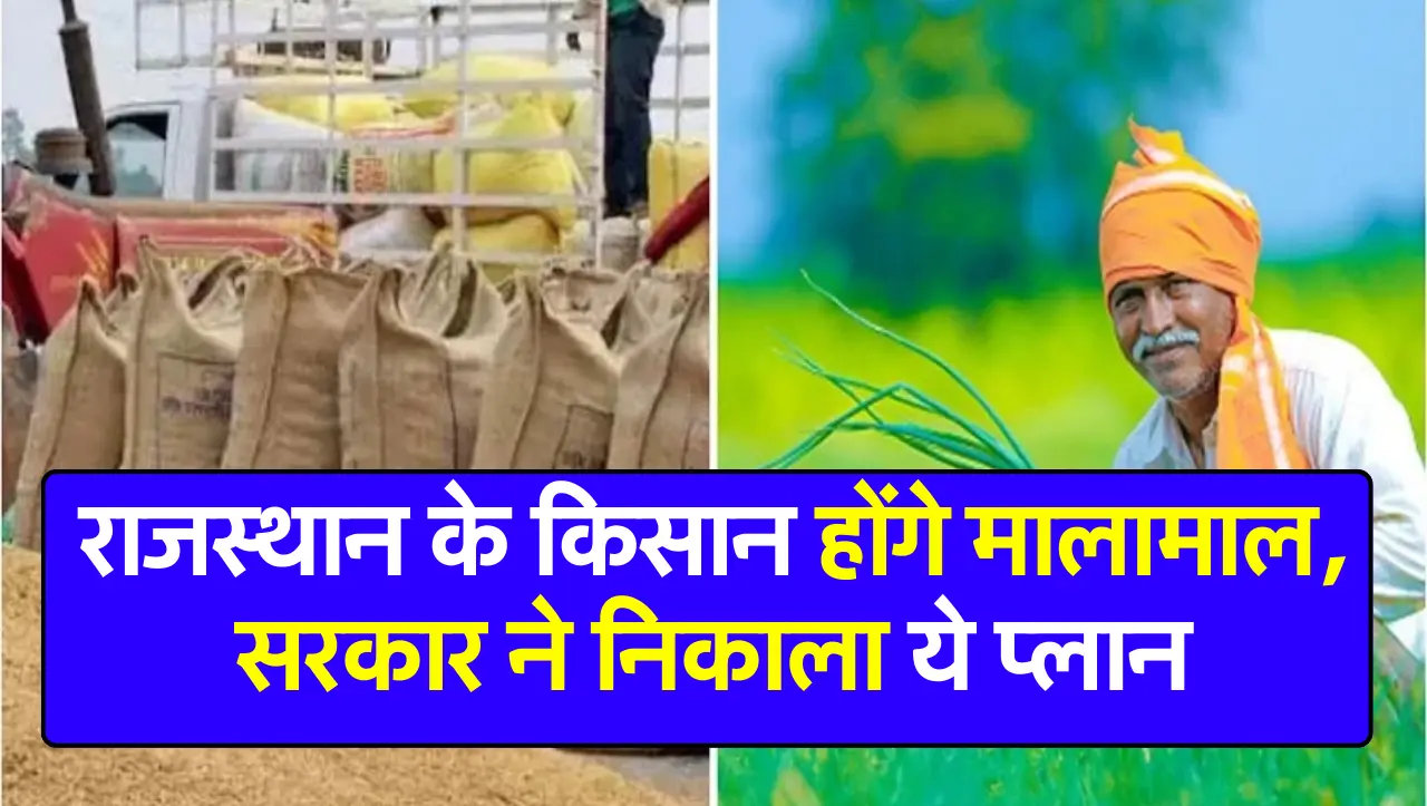 राजस्थान के किसान होंगे मालामाल, सरकार ने निकाला ये प्लान