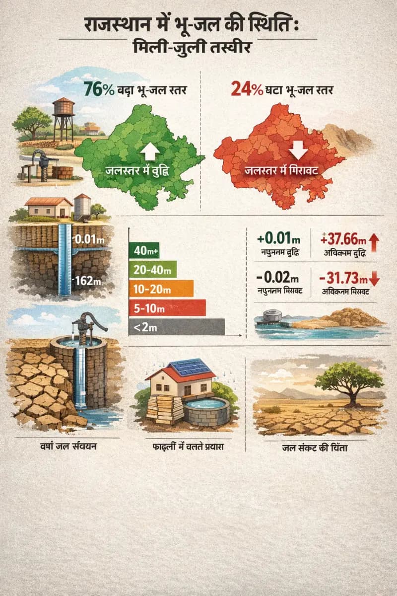 “कुछ जगह राहत, कुछ जगह खतरा… राजस्थान के पानी की असली कहानी क्या है?”