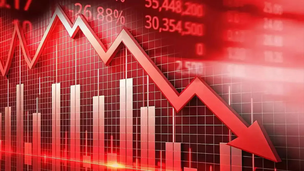 शेयर बाजार में गिरावट ,सेंसेक्स ,निफ्टी में गिरावट ,कच्चे तेल की कीमत ,वैश्विक तनाव