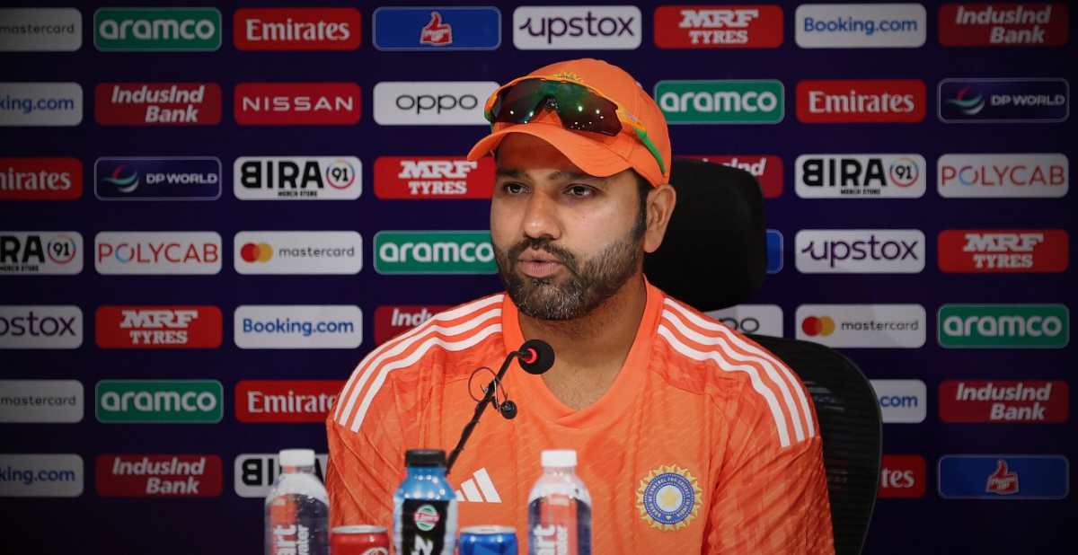 'फोन बंद रखो रे' रोहित शर्मा ने भारत बनाम ऑस्ट्रेलिया फाइनल से पहले प्रेस कॉन्फ्रेंस के दौरान पत्रका