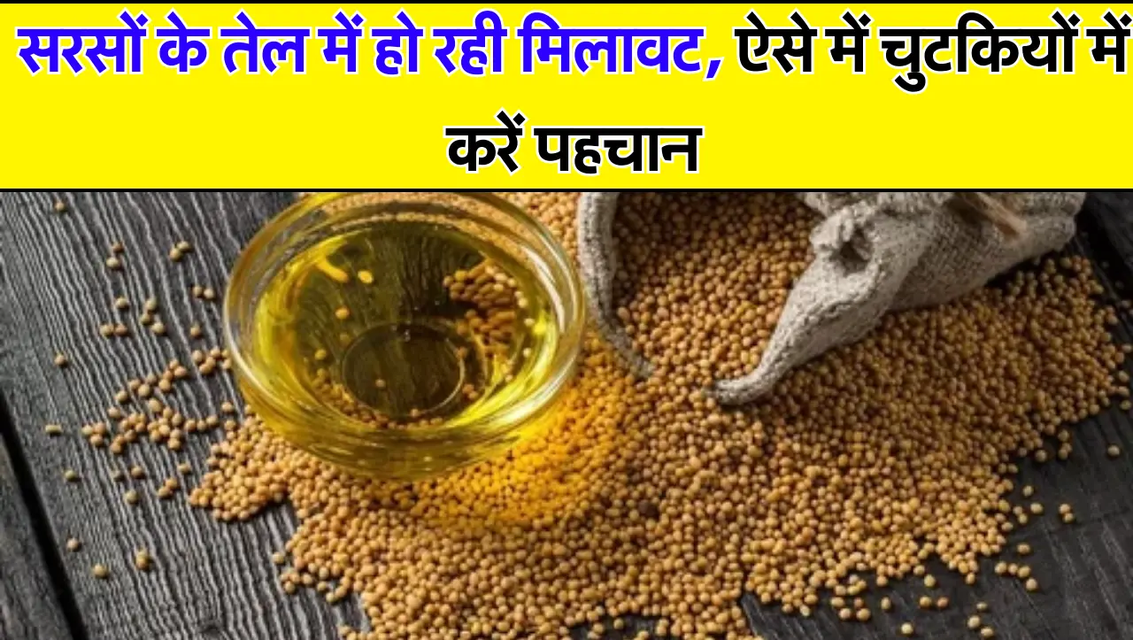 Mustard Oil: सरसों के तेल में हो रही मिलावट, ऐसे में चुटकियों में करें पहचान, जानें अधिक